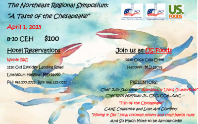 Northeast Regional Symposium: A Taste of the Chesapeake